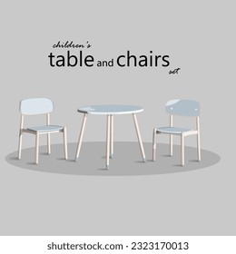 table and chairs for children's room