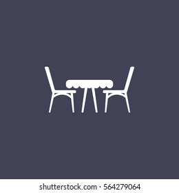 Table With Chairs Icon