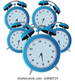 table clock with built-in alarm nuisance