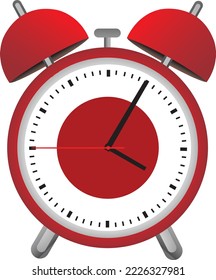 Table Clock with Japan Flag