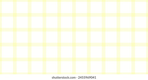Mantel a cuadros de cuadros de Vector, fondo de textura sin costuras de la ropa. Tejido de lana con estampado textil en color blanco y claro.