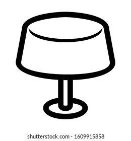 table cloth icon isolated sign symbol vector illustration - high quality black style vector icons
