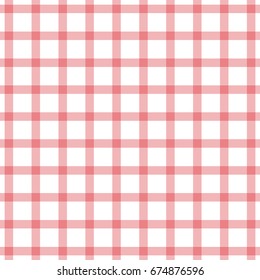 Table cloth, retro plaid Texture Vector Design