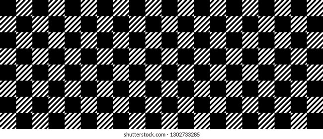 table cloth structure. Squares, raster, mosaic pattern. Square,  chess board. Checkered background. Vector geometric seamless texture. Retro Pop Art. Transparent.