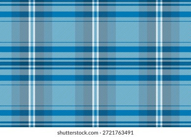 Tischdecke Textur plaid Textur, minimale Muster Stoffprüfung. Techer Hintergrund nahtlos Vektor Tartan in Cyan und hellen Farben Palette.
