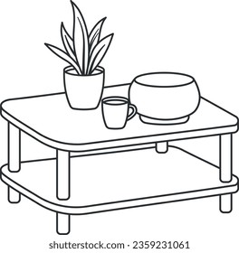 table, cup, coffee, tea, drink, white, isolated