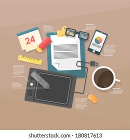 table designer infographic.