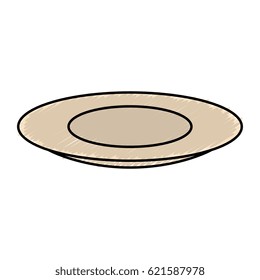 table dish isolated icon