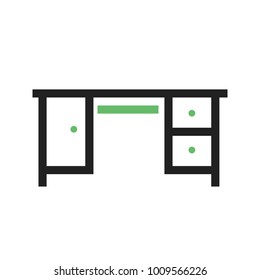 Table with Drawers II