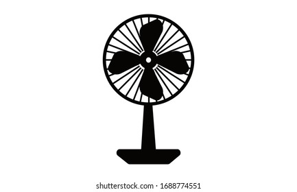 Table fan,appliances, electrical, fan, home, table,Ceiling fan, desk fan free vector icon