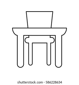 table food isolated icon