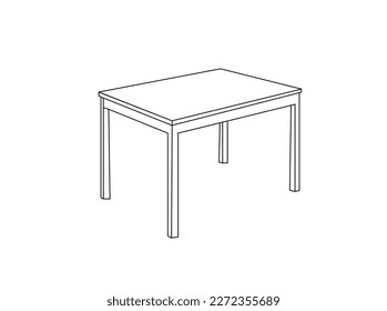 Table Furniture Cutout - Free vector graphic Design for illustration, Wooden table Vector illustration  Art, Icons, and   Free Download.