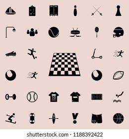 table game board chess icon. Sport icons universal set for web and mobile