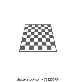 table game board chess icon on white background