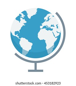 Table Globe Vector Icon