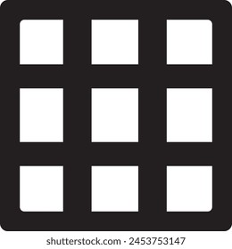 Table gride Icon gride mesh eps 10 