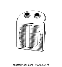 table heater, the icon, makes the heat