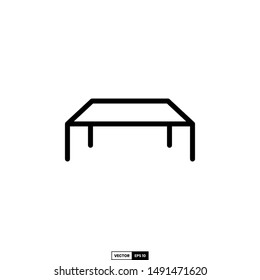 Table icon, design inspiration vector template for interface and any purpose
