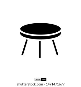 Table icon, design inspiration vector template for interface and any purpose