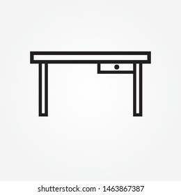 Table Icon design vector illustration