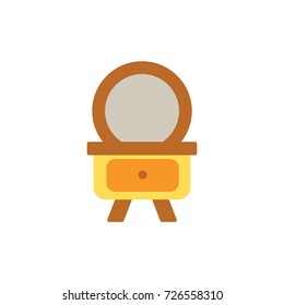 Table icon design vector logo illustration