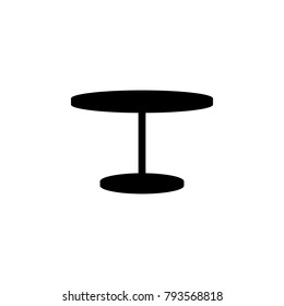 table icon. Elements of furniture icon. Premium quality graphic design. Signs, outline symbols collection icon for websites, web design, mobile app, info graphic on white background