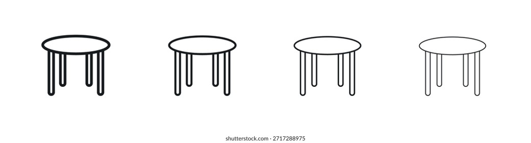 Ícone da tabela Eps10. ícones design gráfico