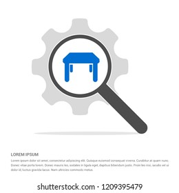 Table Icon - Free vector icon
