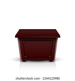 Table icon. Graphic template. Vector illustration