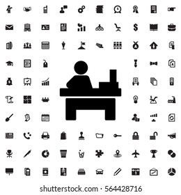table icon illustration isolated vector sign symbol