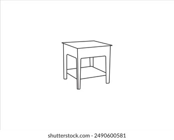  Table Icon Images Stock Photos Pictures vector
