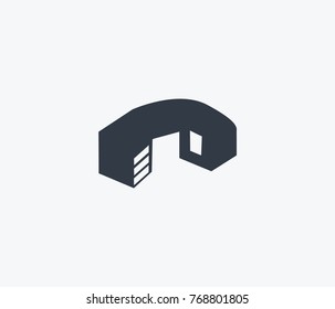 Table icon isolated on clean background. Kitchen interior concept drawing table icon in modern style. Vector illustration of kitchen table for your web site mobile logo app UI design.