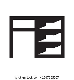table icon isolated sign symbol vector illustration - high quality black style vector icons
