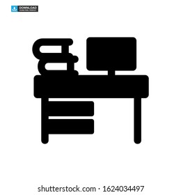 table icon isolated sign symbol vector illustration - high quality black style vector icons
