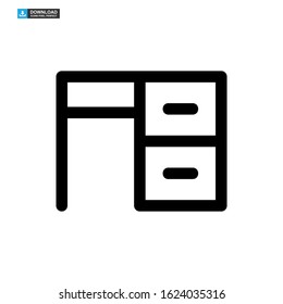 table icon isolated sign symbol vector illustration - high quality black style vector icons
