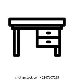icono de tabla o logotipo símbolo de signo aislado ilustración vectorial - iconos vectoriales de estilo negro de alta calidad
