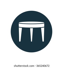 table icon, on white background