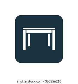 table icon, on white background
