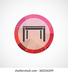 table icon, on white background