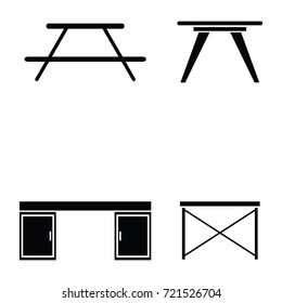 table icon set