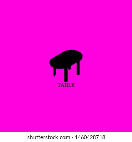 table icon sign signifier vector