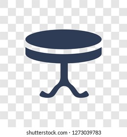 Table icon. Trendy Table logo concept on transparent background from Furniture and Household collection