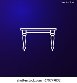 Table Icon vector