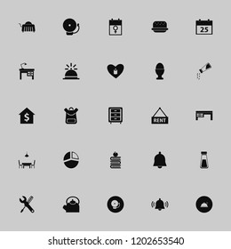 table icon. table vector icons set school book bag, march calendar, dining room and wrench screwdriver