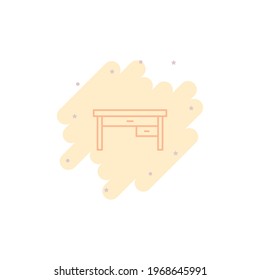 Table Icon Vector Illustration Design
