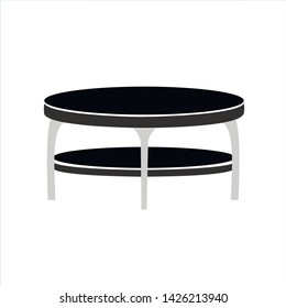 Table icon. Vector illustration. Eps10