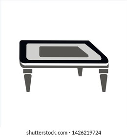 Table icon. Vector illustration. Eps10