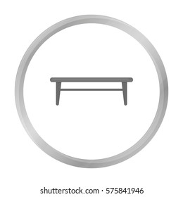 Table icon of vector illustration for web and mobile