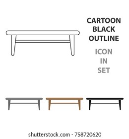 Table icon of vector illustration for web and mobile