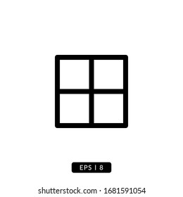 Table Icon Vector - Line